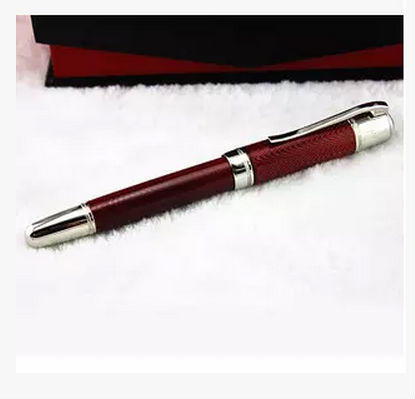 red MB fountain Pen Office school student teacher Supplies high quality metal Fountain Pens free shipping business gift pen DWH1