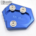 Motorcycle Parts Kickstand Foot Side Stand Enlarge Extension Pad Support Plate For Yamaha MT 09 2014