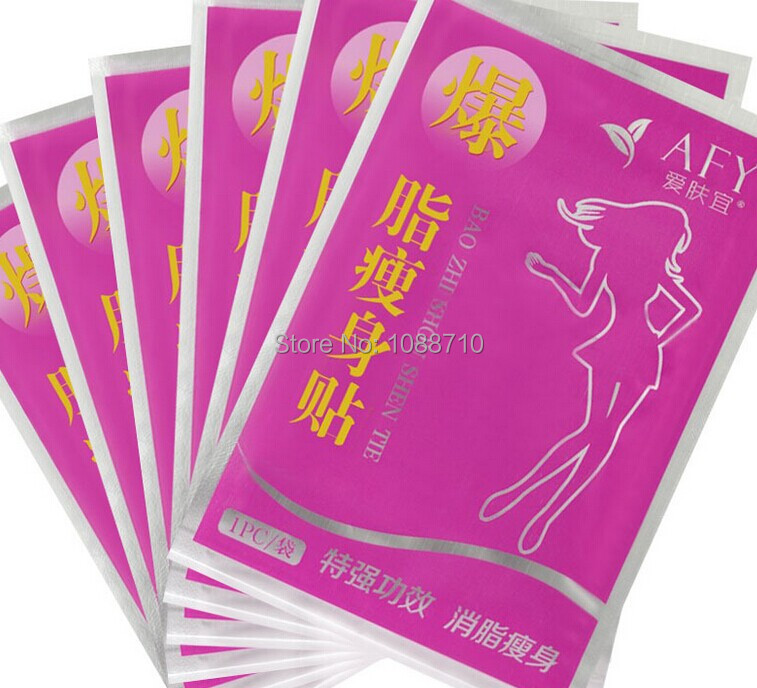 Free shipping China Herbal Lose Weight Slimming Patch Weight Loss Fat Navel Stick Burning Fat Magnets