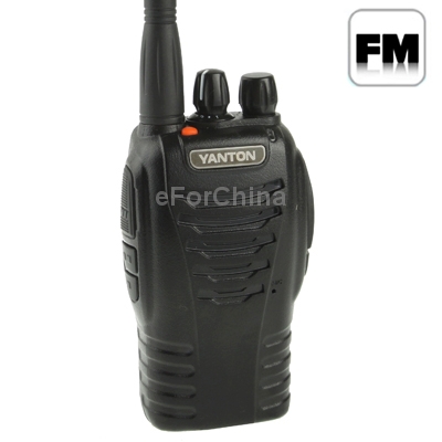 T 666 Handheld Walkie Talkie with FM Radio Support 16 channels Scan Channel and Monitor Function