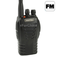 T-666 Handheld Walkie Talkie with FM Radio, Support 16 channels, Scan Channel and Monitor Function, Frequency Range: 400-470MHz