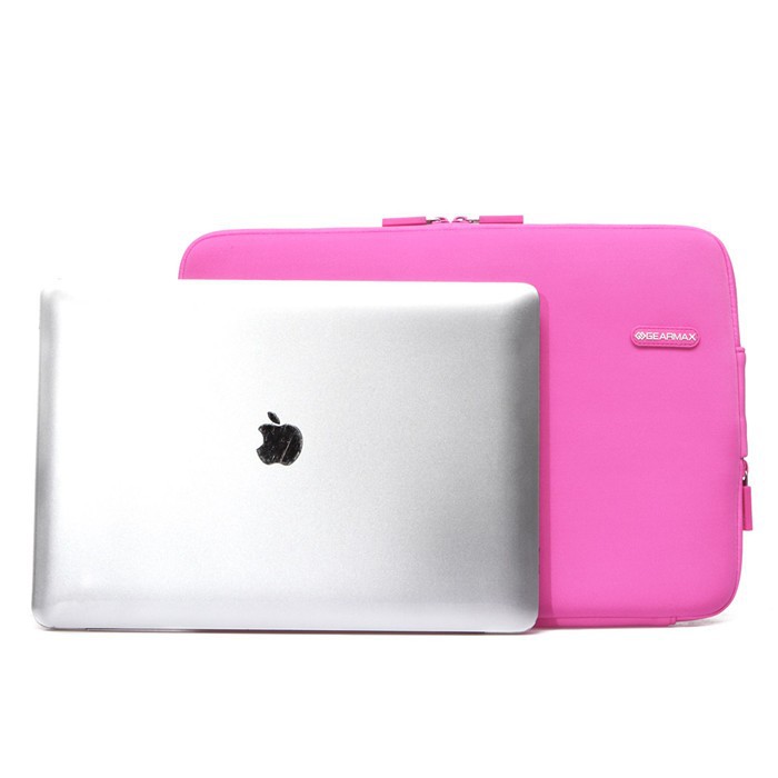 Free Shipping High Quality Fashionable Shockproof Pink Neoprene Laptop