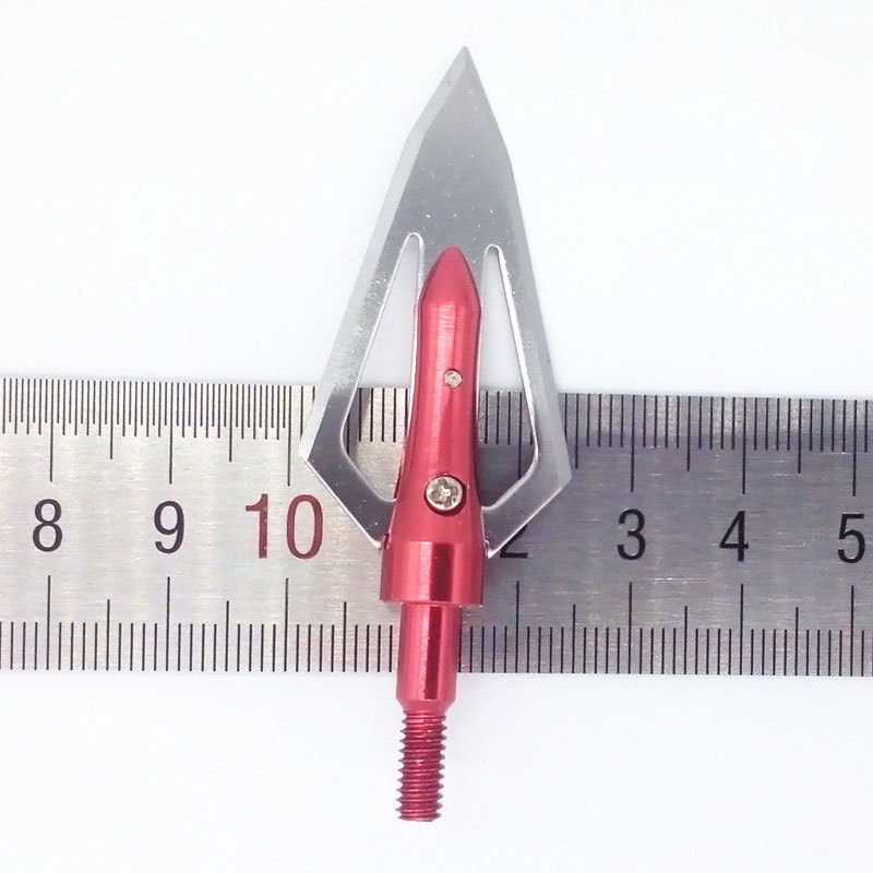 New Arrivals 3pcs lot 2 fixed blades hunting broadheads 100 grain arrow head fit for compound