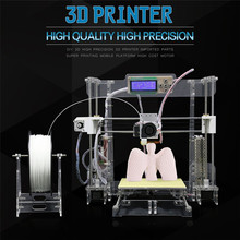 2016 New Upgrade Free shipping 3d-printer Reprap Prusa i3 3D Printer DIY Kit The 8th Generation M505 LCD 20M Filament 8G Card