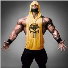 Stringer Hoodies Bodybuilding Clothing Sports Gym Tops Men Fitness Shark Muscle Sleeveless Sweatshirt Shirts Hoody