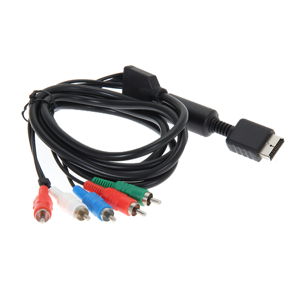 Cable de Audio para Sony PS2, PS3, HDTV AV, 1,8 m, 1