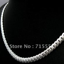 CN15  5MM Men Cabe Chain Necklace/ Promotion Sale / Men Jewelry / Free Shipping High Quality / 925 Silver  Necklace