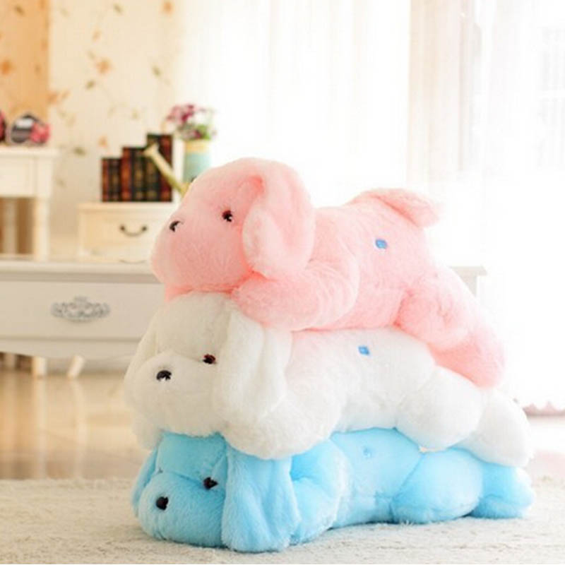 2016 New Hot Sale 50 CM Colorful Luminous teddy dog LED Light Plush Pillow Cushion Kids Toys ...
