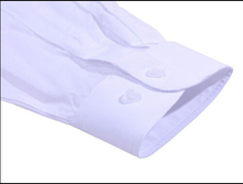 Lucky Horse Mens Classic White Business Shirt Long Sleeve Fit For Formal Suit