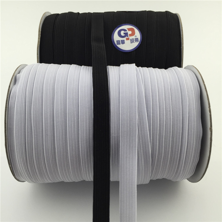 1.2CM(12mm) Width White and Black Sewing Elastic Tape underwear Elastic