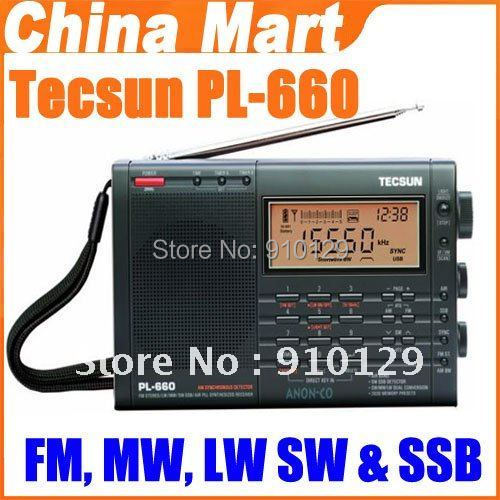 Tecsun PL660 Digital FM Radios AM FM SW Air SSB Radios Synchronous FM MW LW SW