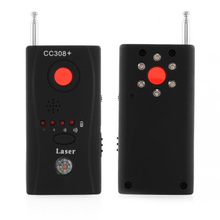 Multi function Detectable RF LENS Detector Full Range Wireless Camera GPS Spy Bug RF Signal GSM
