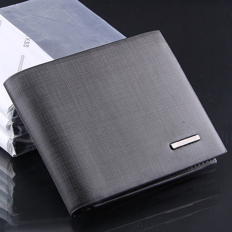2015 New High Quality Business Men Wallets Genuine Leather Wallet Famous Brand Purse Mens Fold ...