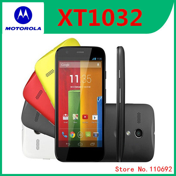 Original Unlocked Motorola Moto G Motorola XT1032 Quad Core 5.0MP 4.5 ...