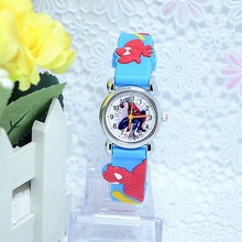 New 206 Fashion Spider man girl s boy quartz watch kids cute Children s cartoon watches