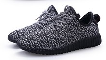PROMOTION 2016 New Men Women Casual Shoes Fashion Breathable Shoes Grey Black Lacing Flat Shoes Plus Size Size 35-46 No Logo