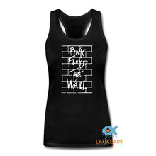 Pink Floyd Gym Vlothing Bodybuilding Fitness Women Men Tank Top Harajuku camiseta tirante mujer Gold Print Rock Stringer Vest