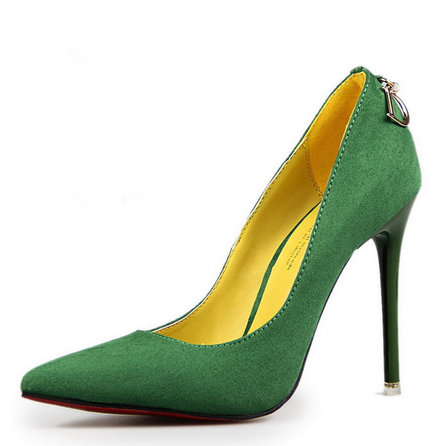 Aliexpress.com : Buy Fashion Women Shoes Thin Heel Pumps Red ...