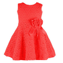 Summer Baby Girls Princess Tutu Dress Kids Baby Flower vestidos Lace Print Party Dresses for 2