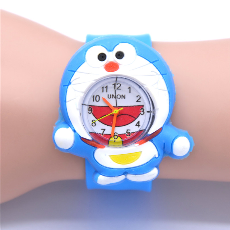 Beautiful Children Cartoon Wristwatch Cute Doraemon Quartz Watch Kids Children's Watches for boys