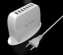 New 5V 10A 7 ports USB AC Power Adapter Wall Charger With 1.5M Cable for iPad iPhone Samsung Galaxy CellPhone Phone EU/US/UK
