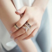 High Quality Fashion Vintage Punk Style 8pcs lot Metal Ring Hollow Out Band Midi Mid Finger