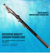 1.8~3.6m Telescopic Ultralight Superhard carbon fishing rods ice carp fishing Stream fishing Rod