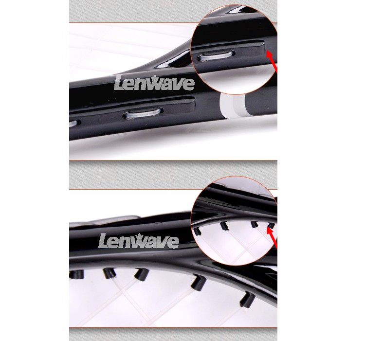 Carbon Aluminum Head Tennis Racket Lenwave Brand Men and women sports training Raquete 838#