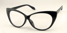 Sexy Vintage Fashion Cat Eye Shape Women Lady Girls Plastic Plain Eye Glasses