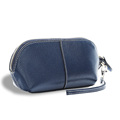 Cowhide Simple Wallet Women Fashion Splicing Zipper Coin Purse Genuine Leather Simple Clutch Designer Makeup Bag