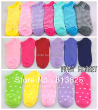 women s socks solid color love candy color dot sock women s thin sock slippers mix