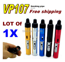 1pcs Click N Vape metal smoking pipes vaporizer same as e cigarette automatic cigarette machine for