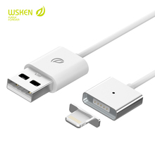Original WSKEN Adsorbent Metal Magnetic USB Charging Charger data Cable for Apple iPhone 5 5s 6