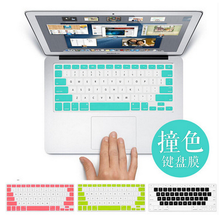 for Apple Macbook Keyboard Cover 15″ Rainbow Laptop Keyboard Stickers US Version Silicone Skin Protector Covers