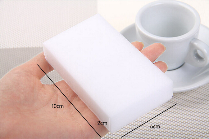 50 pcs/lot White Magic Sponge Eraser Melamine Cleaner,multi-functional Cleaning 100x60x20mm Wholesale & Retial