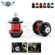 New aksesoris motor, Cnc Billet aluminium Swingarm gulungan slider merah 6 colors For YAMAHA YZF-R3 YZF-R25 YZF R3 R25