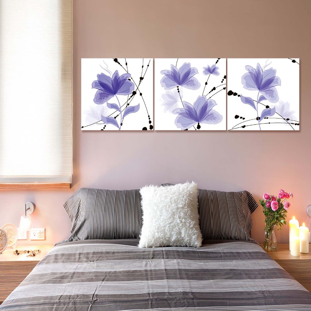 Hoge kwaliteit groothandel muur art paars van chinese muur art ... Woonkamer paars grijs