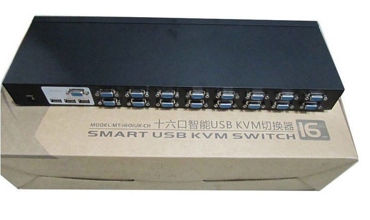 16 ()  USB 2.0 kvm-  ,   , Multi-PCs VGA  , 19 '    