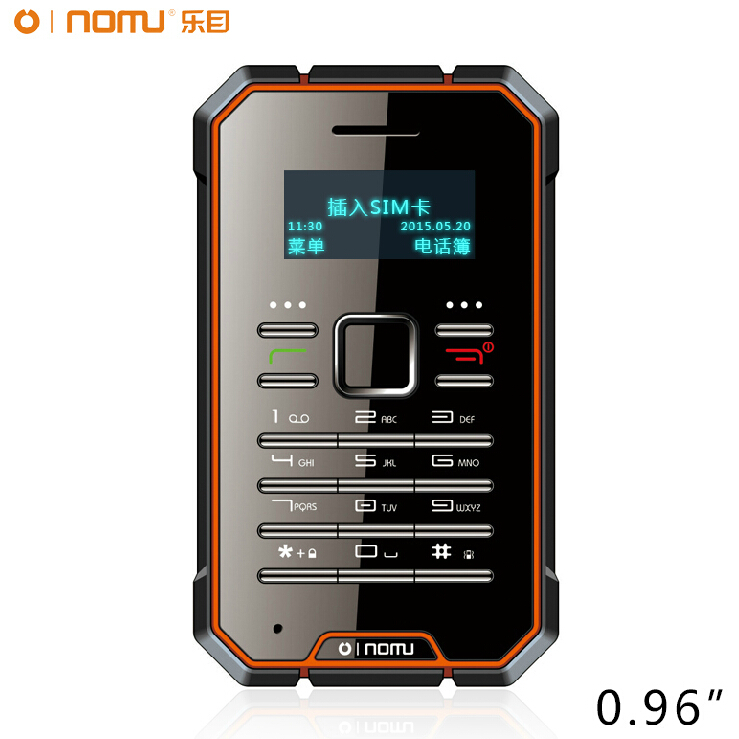 Mini Portable Outdoor Cell Phone Shockproof Dustproof IP68 Waterproof Can Swimming Under Water Ultrathin Card Small