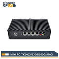 New Arrival 4 LAN Port Mini PC i3 i5 i7 1 COM 2 Wifi Antenna Intel