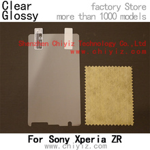 2 x High Quality Clear Glossy Screen Protector Film Guard Cover For Sony Xperia ZR LTE M36h C5502 C5503