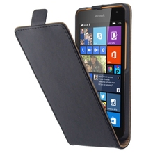 Vertical Flip Magnetic Button Leather Case for Microsoft Lumia 535 Mobile Phone Protective Shell Skin Up Down Style Men Cases