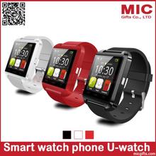 Bluetooth Smart Watch WristWatch U8 U Watch for iPhone 5S Samsung S4/Note 2/Note 3 HTC Android Phone Smartphones P372