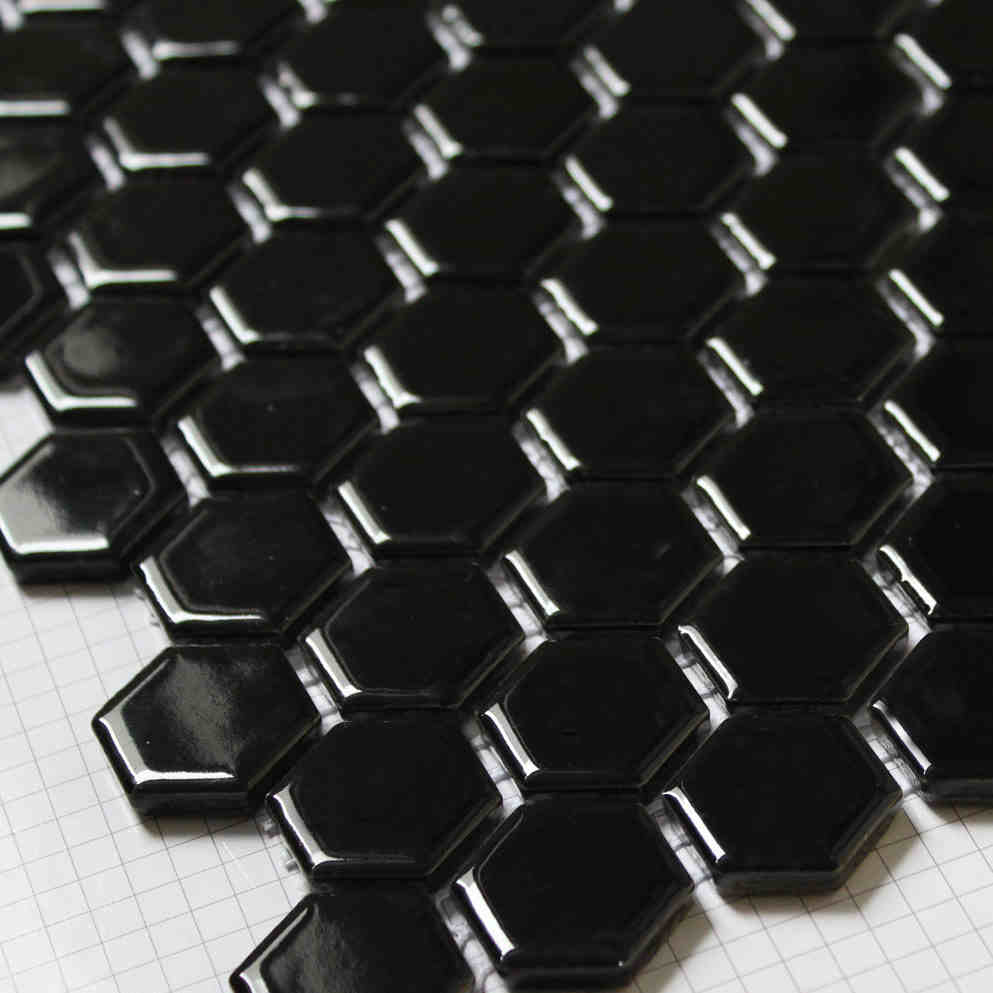 Online kopen wholesale zwart tegel backsplash uit china zwart ...