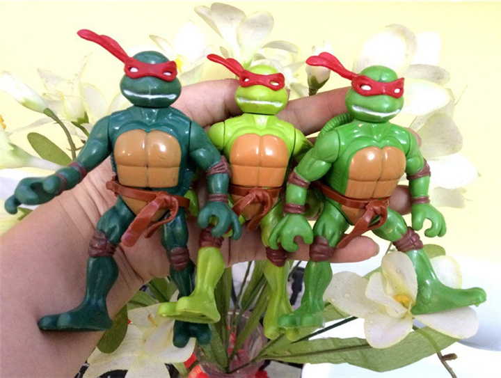 Гаджет  4 pcs/set 2015 New TMNT Toys Anime Cartoon TMNT Teenage Mutant Ninja Turtles PVC Action Figures Toys Boys Toys Birthday Gifts None Игрушки и Хобби