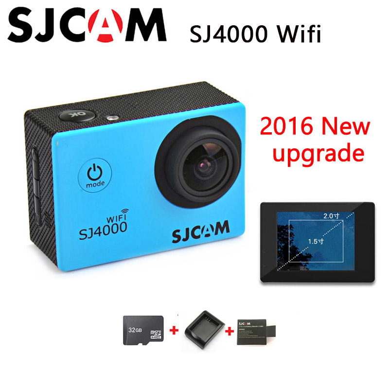  SJCAM SJ4000    Wi-Fi 1080 P Full HD 30   +  1 .  +   + 32   