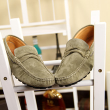 Hi-Q Mens Shoes Fashion Men’s Loafers Genuine Leather Man Shoes Flats For Men Moccasins