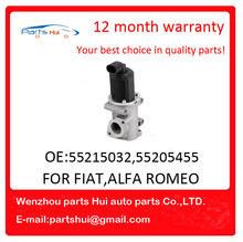 Новое, Послепродажного OEM качество клапан EGR для FIAT / OPEL / VAUXHALL / ALFA ROMEO 55186214 55194734 55205455 5851827 93178886