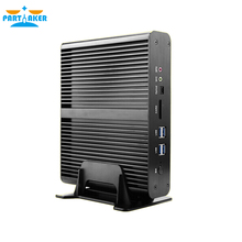 Partaker B2 Powerful Black Fanless Gaming Desktop Computers with 4th 5th inter core i7 cpu Linux