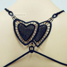 Charming Accessories Sexy Cross Belt Bra Shoulder Strap Bow Shaped Invisible Underwear Belt Bra BJD-1014